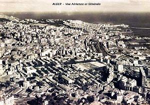 Alger - Vue aerienne et generale